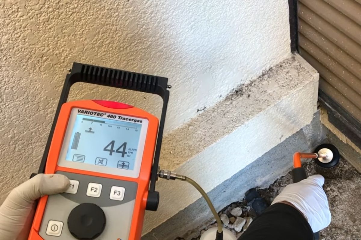 宅内の漏水調査のイメージ